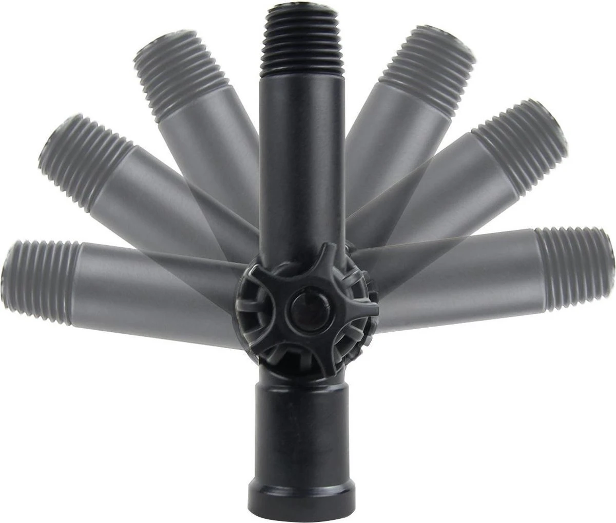 Aqua2Go Telescoopsteel 10,6 Meter - Lichtgewicht Aluminium - 40 Cm. Borstel - Ramen Wassen - Zonnepanelen - Afbeelding 5