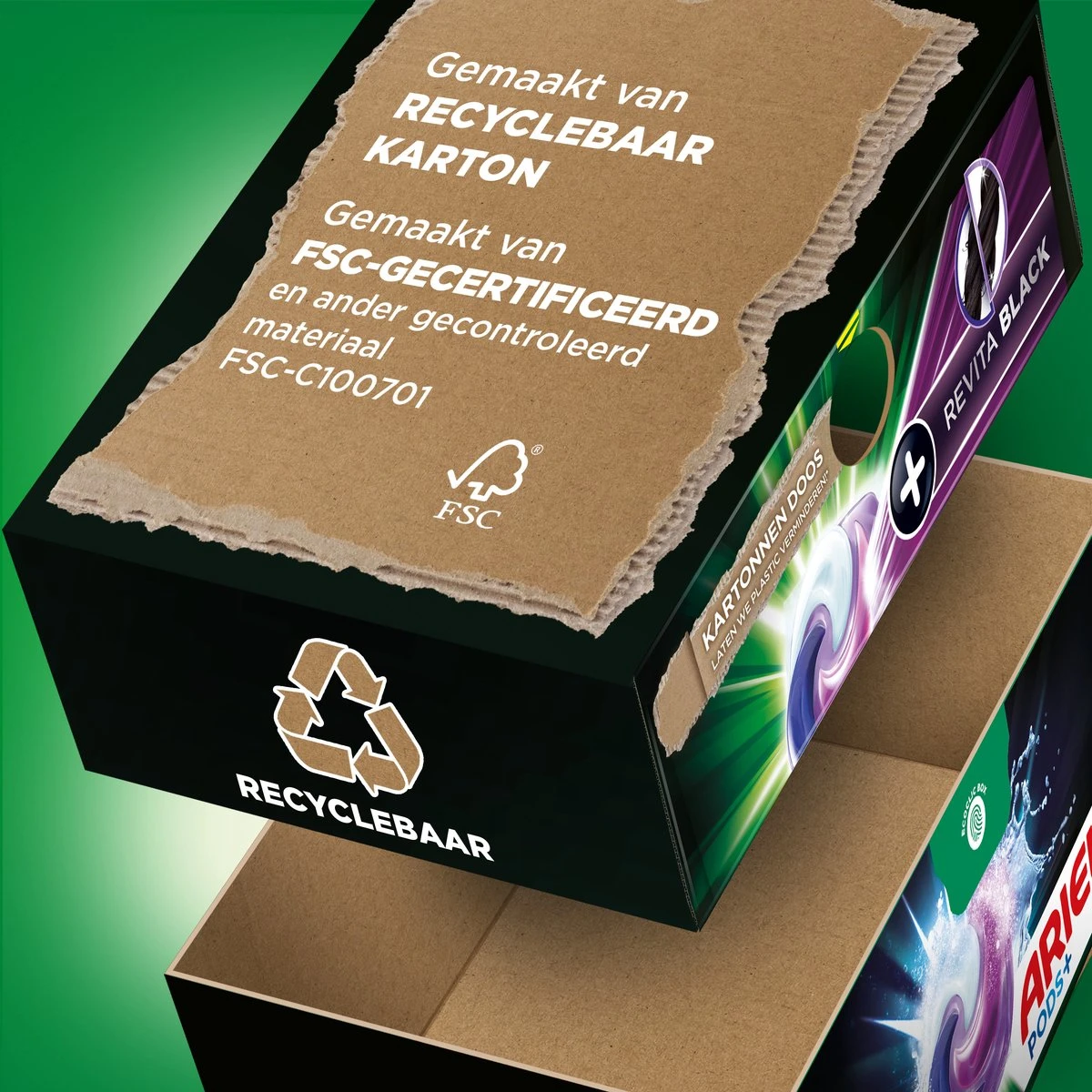 Ariel Wasmiddel Pods + Revitablack - Voor De Zwarte Was - 4 X 28 Wasbeurten - Voordeelverpakking - Afbeelding 5