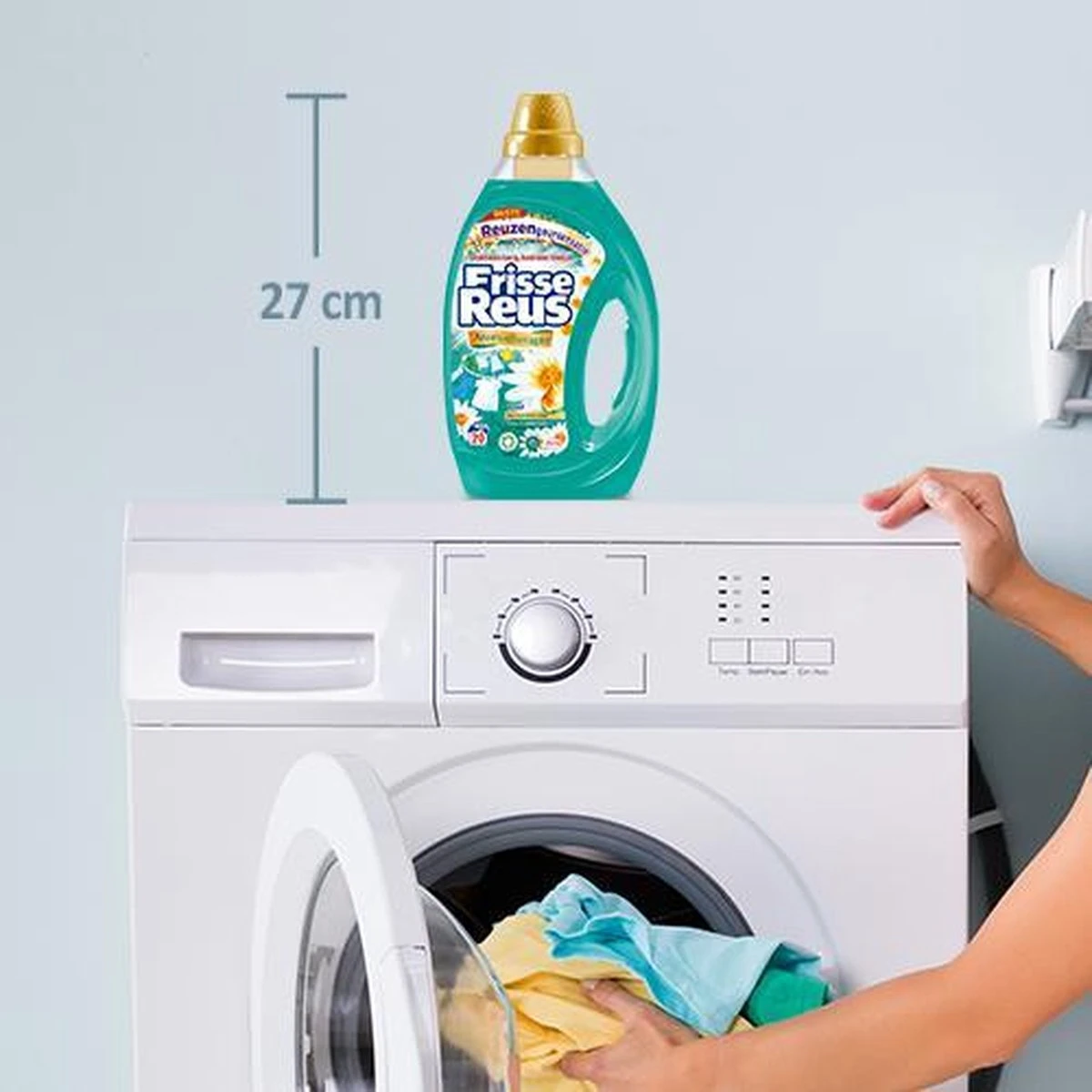 Frisse Reus Lotus Amandel Gel Vloeibaar Wasmiddel - Witte Was - Voordeelverpakking - 120 Wasbeurten - Afbeelding 15