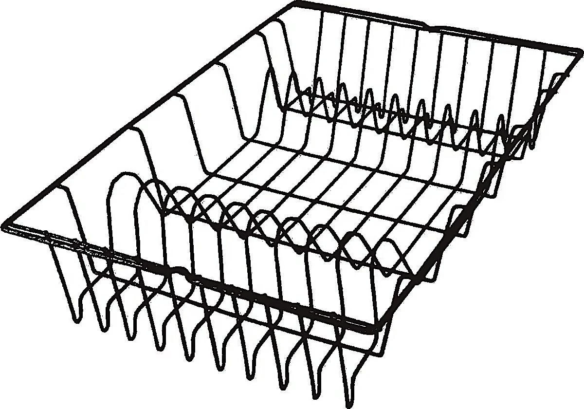Metaltex Germatex - Afdruiprek 48x30 Cm - Zwart - 3 Jaar Garantie