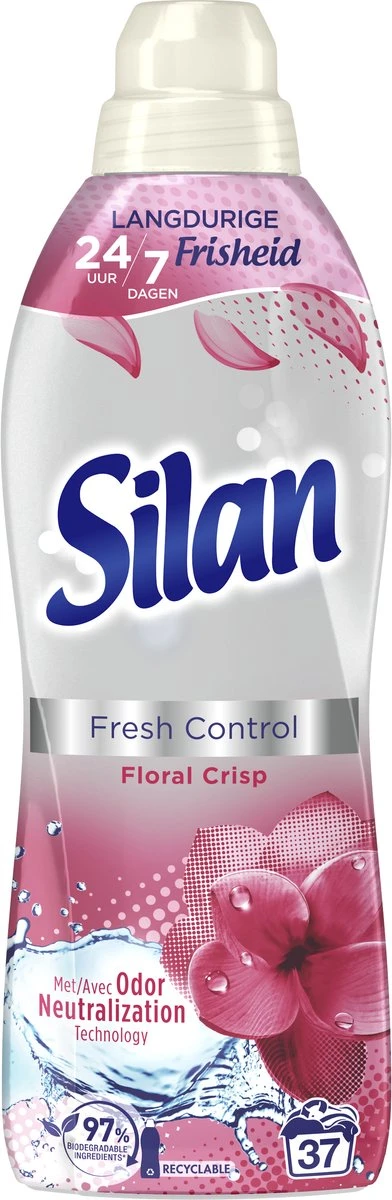 Silan Floral Crisp Wasverzachter - 6 X 37 Wasbeurten - Voordeelverpakking - Afbeelding 3