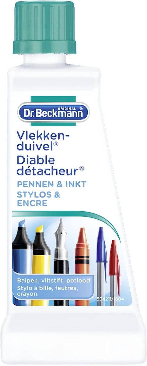 Dr. Beckmann Vlekkenduivel Pennen En Inkt 50 Ml - Afbeelding 4