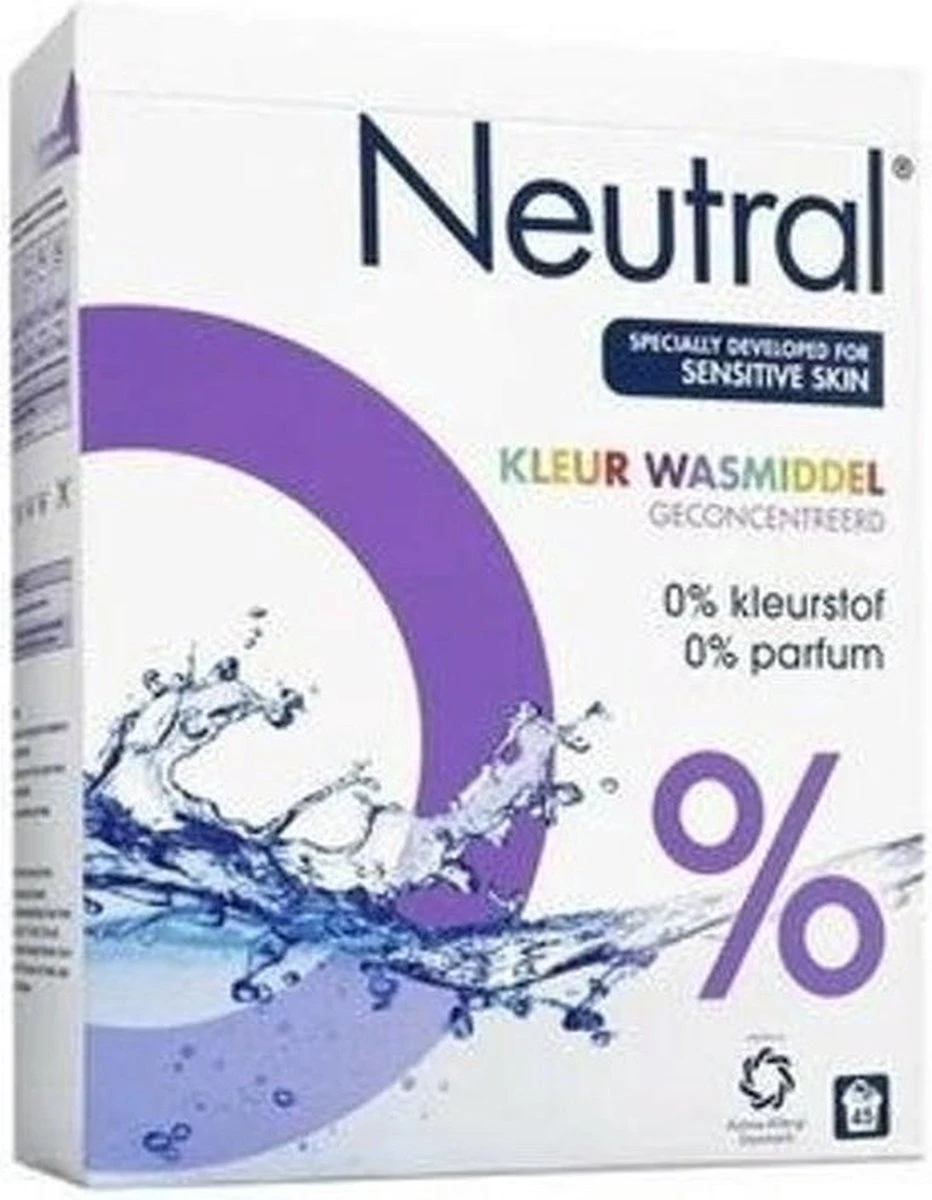 Neutral Kleur Waspoeder - 45 Wasbeurten - Afbeelding 2